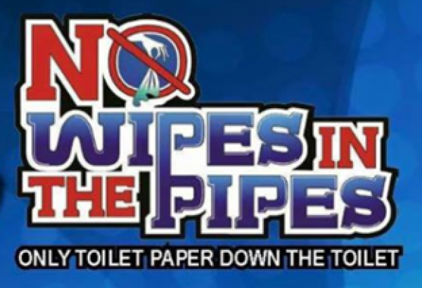 No wipes in the pipes